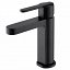 Grifo lavabo monomando Roma negro mate de Imex